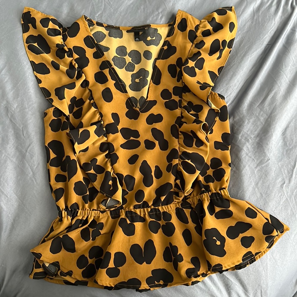 Cheetah Print Top